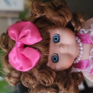 Vintage Goebel Dolly Dingle 9" Doll, Ruby Twinkle, 1997